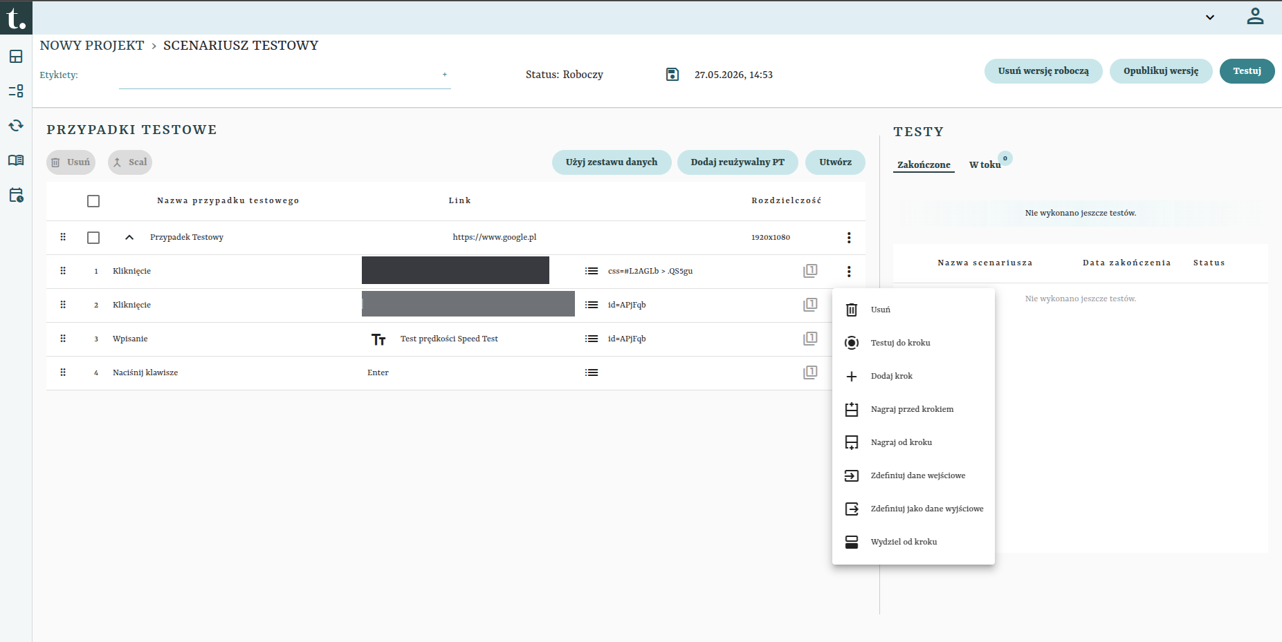 TestCaseStepDrawer
